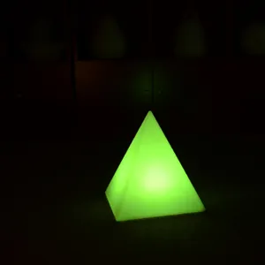Pyrometric Cone đêm đèn Bar bảng đèn Motif kim tự tháp RGB đầy màu sắc truy cập bàn đèn trang trí đèn cạnh giường ngủ