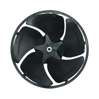 Pale de ventilateur en métal personnalisée OEM Pale de ventilateur en aluminium pour moteur électrique en plastique pour climatiseur
