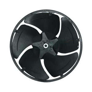 Pale de ventilateur en métal personnalisée OEM Pale de ventilateur en aluminium pour moteur électrique en plastique pour climatiseur - Product Image 4