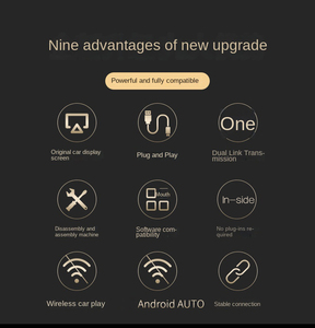 2024 nouveau produit mini boîte de conversion <span class=keywords><strong>carplay</strong></span> filaire en <span class=keywords><strong>carplay</strong></span> sans fil/Android auto magic <span class=keywords><strong>carplay</strong></span> adaptateur conversion voiture jouer - Product Image 5
