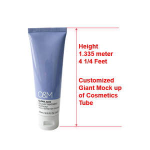 Mannequin grandeur nature en fibre de verre renforcée sur mesure, 1,335 mètre (4 1/4 pieds) de haut, pour l'affichage et l'exposition de tubes de produits cosmétiques - Product Image 1