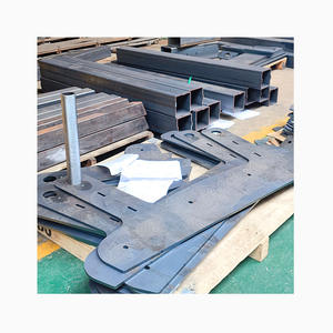 Su misura grande struttura in acciaio supporto produzione <span class=keywords><strong>OEM</strong></span>/ODM pesanti servizi di taglio e saldatura in acciaio - Product Image 2