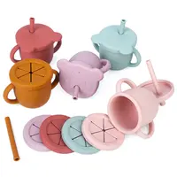 China Baby Drinking Cup With Straw Leak Proof Food Grade Wholesale l  Melikey factory and suppliers