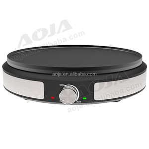 AOJA 2 en 1 Crêpière électrique antiadhésive, machine à crêpes et à pancakes, machine de cuisson avec bouton de contrôle de la température <span class=keywords><strong>1500W</strong></span> - Product Image 5