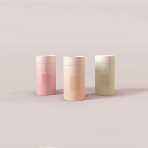หลอดกระดาษลูกฟูกกล่องเครื่องสำอางทรงกระบอกกระดาษแข็งหลากสี - Product Image 3
