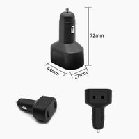 Dispositif Gps Traqueur de voiture sans fil Gps Suivi en temps réel Plug And Play Localisateur de véhicule 2G Mini Spy Allume-cigare
