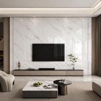 Panneau mural moderne en PVC anti-UV, étanche, blanc, noir, couleur marbre doré, motif floral, résistant à l'humidité, élégant, pour salle de bain et hôtel