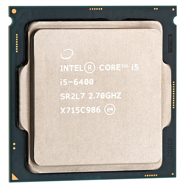 Tray Packing Wholesale for Intel Core I5 6400 2.7 GHz Four-Core CPU 6M 65W LGA 1151 Processor