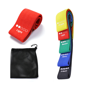 Set Fitness di 5 Fasce Elastiche in Poliestere Impilabili fino a 68 kg, Alta Elasticità, Portatili, per <span class=keywords><strong>Allenamento</strong></span> <span class=keywords><strong>Gambe</strong></span> e Glutei - Product Image 5