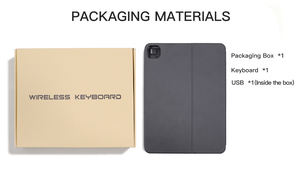 เคสแม่เหล็กแบบลอยตัว SYX พร้อมคีย์บอร์ดไร้สาย <span class=keywords><strong>Magic</strong></span> <span class=keywords><strong>Keyboard</strong></span> สำหรับ <span class=keywords><strong>iPad</strong></span> รุ่นที่ 10 ขนาด 10.9 นิ้ว ปี 2022 และ <span class=keywords><strong>iPad</strong></span> <span class=keywords><strong>11</strong></span> รุ่น A16 รองรับหลายภาษา ปรับแต่งได้ - Product Image 5