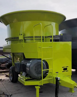 Nueva Máquina Trituradora de Alimento para Ganado y Ovejas, Molino de Martillos Rotatorio Grande, Trituradora de Tallo de Maíz, Paja y Heno, Alta Eficiencia
