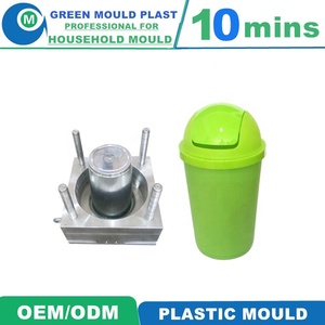 Tùy chỉnh tiêm sản phẩm Bộ phận nhựa gabage Thùng rác bin/nhà bếp Thùng rác có thể khuôn mẫu/khuôn/Sử dụng khuôn - Product Image 6