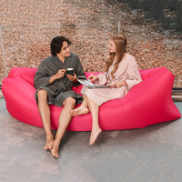 Nouvelle Arrivée Lit de Plage Pliable Moderne et Portable, Canapé Gonflable d'Extérieur en PVC ABC