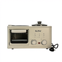 Machine à petit-déjeuner multifonctionnelle pratique 4 en 1 pour la maison et la cuisine, vente chaude en usine, pour faire des steaks frits et du café