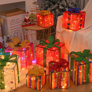 2026 New Christmas <b>Lights</b> Christmas Gift Set 3 Pieces Christmas Products Birthday <b>Party</b> Decorations Ornaments - Product Image 6