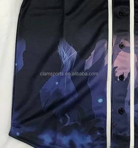 Benutzer definierte Baseball-Trikot Kleidung Mexiko Quick dry Baseball Sublimation Trikot - Product Image 4
