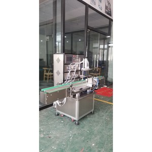 Máquina Llenadora de Líquidos Automática Jinchen GJC-16 para Botellas de Jabón, Control PLC, Accionamiento Eléctrico, 1 Año de Garantía, Soporte en Línea - Product Image 4