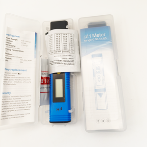 เครื่องวัดค่า pH แบบพกพา ช่วงการวัด 0.00-14.00 หน้าจอดิจิตอลสำหรับการทดสอบน้ำ - Product Image 4