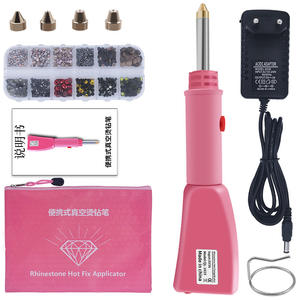 Outil d'applicateur de strass à aspiration d'air automatique avec aspirateur à pompe à vide <span class=keywords><strong>pour</strong></span> robe de vêtements HotFix Iron-On Rhinestones - Product Image 4