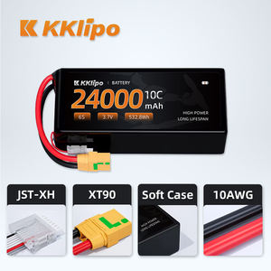 KKLIPO 32000mAh 29000mAh 24000mAh 3,7 V LiPO batería de litio, 12S alta densidad de energía 300Wh/Kg Drone batería de estado semisólido - Product Image 3