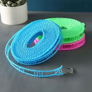 Corde à linge pliable et rétractable 3M en nylon antidérapant, longueur réglable, gain de place, coupe-vent, pour séchage de vêtements - Product Image 6