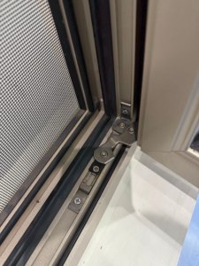 105 loạt hiện đại nhôm cửa sổ cửa sổ Windproof nhiệt phá vỡ thấp E Kính Swing mở phong cách bền khung hợp kim nhôm - Product Image 5