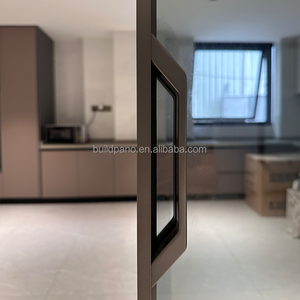 Porte coulissante moderne multi-panneaux en aluminium avec <span class=keywords><strong>poignée</strong></span> Système coulissant intérieur affleurant pour la cuisine, la chambre et l'hôpital - Product Image 6