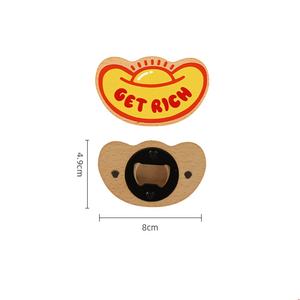 Llavero Abridor de Botellas de Bambú Ecológico Personalizable Puselife, Abridor de Cerveza Multiusos Sostenible - Product Image 5