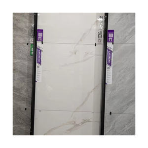 Foshan 공장 도매 800x800mm 화이트 웹 인기있는 미끄럼 방지 전신 대리석 봐 바닥 타일 - Product Image 1