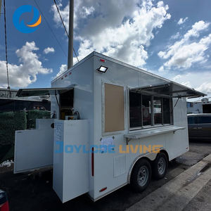 Petite remorque ronde de nourriture d'acier inoxydable avec le certificat de DOT et CE à vendre le camion de nourriture de casse-croûte et le chariot de crème glacée aux Etats-Unis - Product Image 3