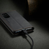 Étui pour OnePlus 8T & 10T Pro, coque arrière en cuir, portefeuille, protection intégrale 360°, antichoc, protection RFID, étui pour téléphone portable