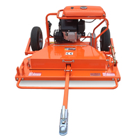 Matériel agricole : Tondeuse à fléaux tractée pour VTT, tondeuse de finition, moteur 16 CV