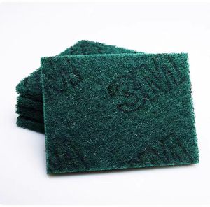 Tampon à récurer 3M 96-M, tampon de nettoyage sans rouille, sans danger pour les aliments (HACCP), pour le lavage des vaisselles et des casseroles dans les cuisines de restaurants - Product Image 6