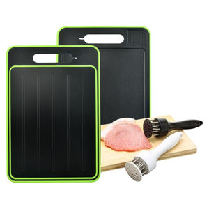 Planche à découper multifonctionnelle tout-en-un pour la cuisine avec aiguiseur de couteaux - Product Image 1