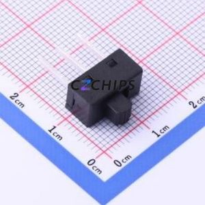 SS-12M10G4 Slide Switch Through hole Component (THT) Switch Single Pole Double Throw Rectangle Pin Header PC Pin 13.2mm - Product Image 1