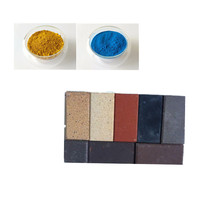 Poudre d'oxyde de fer rouge pour tuiles de toiture