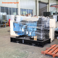 Machine de lavage d'or portable à faible niveau sonore avec écran de criblage pour or, type boîte de lavage à grande échelle, dotée d'un écran en PU pour la prospection d'or alluvionnaire