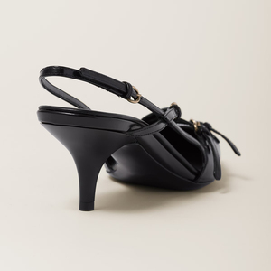 <span class=keywords><strong>Scarpe</strong></span> da Donna con <span class=keywords><strong>Tacco</strong></span> <span class=keywords><strong>Basso</strong></span> a Gattino, Multi-Fascia Dorata, Slingback, Punta Affusolata, Tomaia Aperta, Vendita all'Ingrosso OEM - Product Image 5