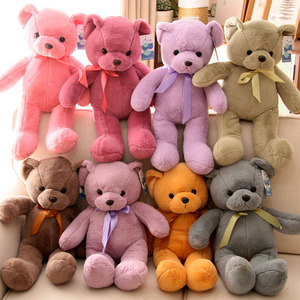 Ours de Pâques Animal en peluche oreiller ours singe lapin <span class=keywords><strong>Lion</strong></span> grenouille en peluche ours en peluche oreiller girafe licorne dinosaure peluche jouet - Product Image 1