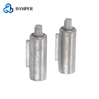 Duurzame zinklegering schacht hydraulische roterende bufferdemper soepele zachte sluiting bewegingsbesturing fruit groente desinfectiekap