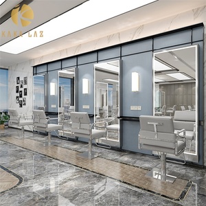 Espejo para Estación de Barbería, Muebles de Salón, Equipo de Peluquería, <span class=keywords><strong>Tocador</strong></span> con Espejo - Product Image 1