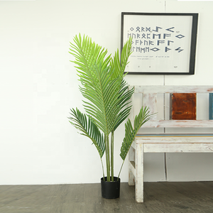 Yüksek kaliteli yapay yeşil dekoratif ağaç 180cm simülasyon Hawaii bitki palmiye ağacı yapay - Product Image 2
