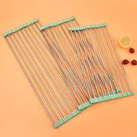 Égouttoir pour évier de cuisine - Support durable, portable et étanche pour vaisselle et bols