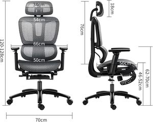Vente en gros <span class=keywords><strong>pas</strong></span> <span class=keywords><strong>cher</strong></span> chaise élévatrice pleine maille ergonomique élégante chaise de bureau réglable qualité supérieure <span class=keywords><strong>fauteuil</strong></span> d'ordinateur réglable - Product Image 6