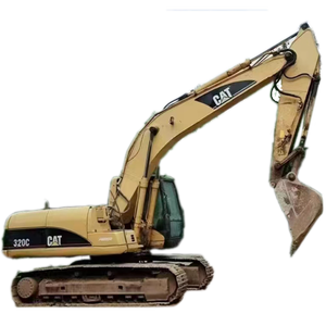 20Ton เครื่องขุด CAT320C หนักแบบใช้แล้วจากเครื่องยนต์ดีเซลของญี่ปุ่นที่ได้รับการรับรองจาก CE เป็นส่วนประกอบหลัก - Product Image 1