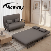 Sofá Cama Plegable Contemporáneo para Oficina y Sala de Estar, Sillón Convertible, Sofá Cama Plegable Personalizado