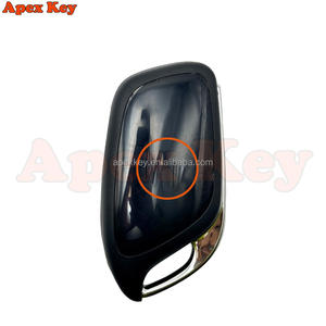 Carcasa de Llave de Coche Negra de 3 Botones para MG MG4 MG5 MG6 ZS EV HS EHS ZX GT para Roewe RX3 RX8 ERX5 RX5 I6 I5 - Product Image 2