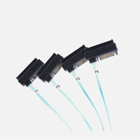 Cable de transferencia de datos de 50CM, 100CM, Mini SAS HDD a 4x SAS de 29 Pines, con disco duro de 15 Potencias, de servidor RAID Cable, venta al por mayor