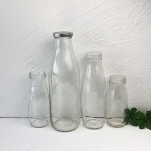 Bouteille en verre de 1 L (32 oz) de style français <span class=keywords><strong>Le</strong></span> <span class=keywords><strong>Parfait</strong></span> pour la conservation, avec bouchon à vis en métal de 48 mm, pour eau, kombucha, kéfir, jus - Product Image 3