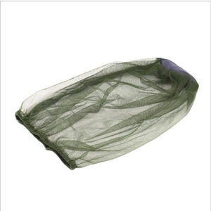 Chapeau moustiquaire d'extérieur avec couverture en maille pour le camping, la pêche, la protection estivale, noir, vert militaire, gris - Product Image 4